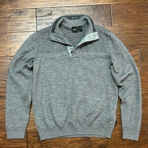 Hugo Boss “Lancelot” Wool Blend Mock Neck Sweater – S (Slim Fit)